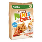 CINI MINIS CHURROS FRÜHSTÜCKSCEREAL 210 G 16 STÜCK - Biolaboratorium